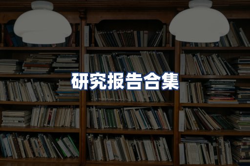 研究报告合集
